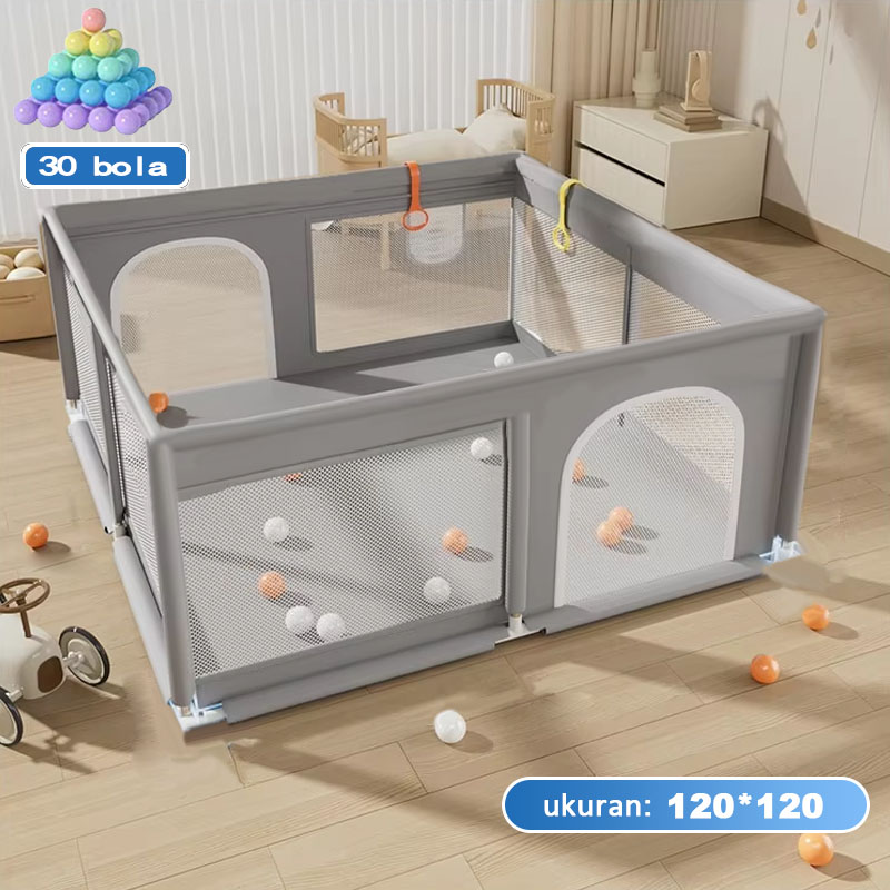 Pagar pengaman bayi untuk bermain/pagar bayi kolam mandi anak/tempat bermain anak