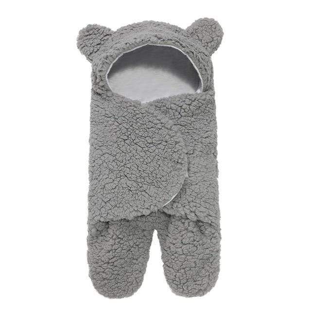 Selimut bayi untuk umur 0 - 7 bulan bedong bayi blanket bayi selimut bayi karakter beruang selimut bayi bulu halus
