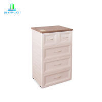 Olymplast Classic Drawer Cabinet Laci 4 Susun ODC 04 C