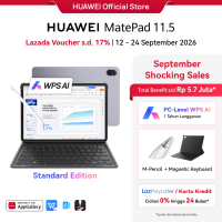 HUAWEI MatePad 11.5 Standard Tablet | Produktivitas WPS Setara PC ditenagai AI | 10100 mAh 40W HUAWEI SuperCharge
