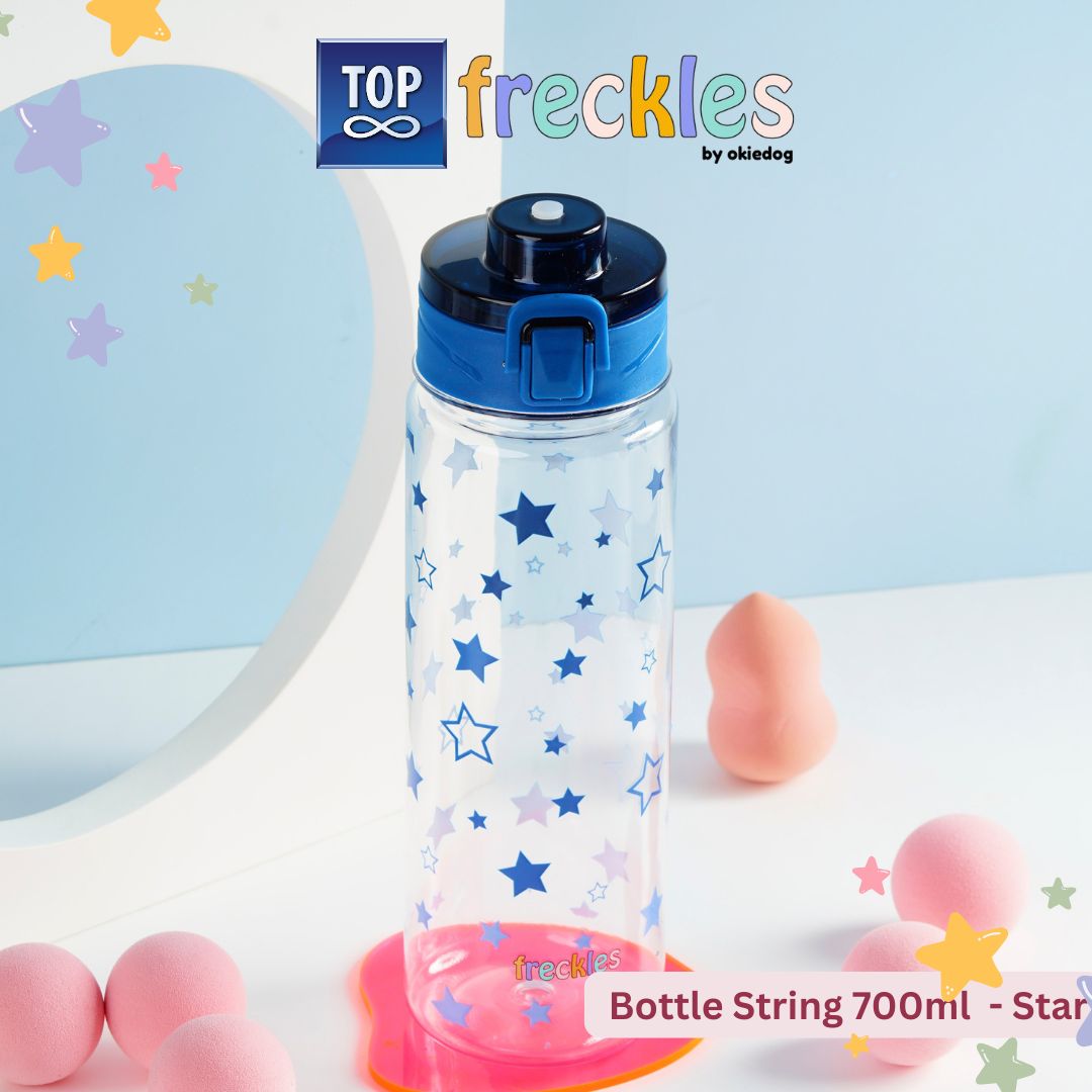 Freckles Bottle String Tritan Kids Bottle 500ML & 700ML - Botol Minum Anak Original Tritan BPA Free