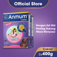 Anmum Lacta Susu Nutrisi Ibu Menyusui Chocolate 400gr x2