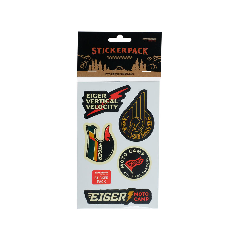 910010514  MOTO CAMP STICKER PACK