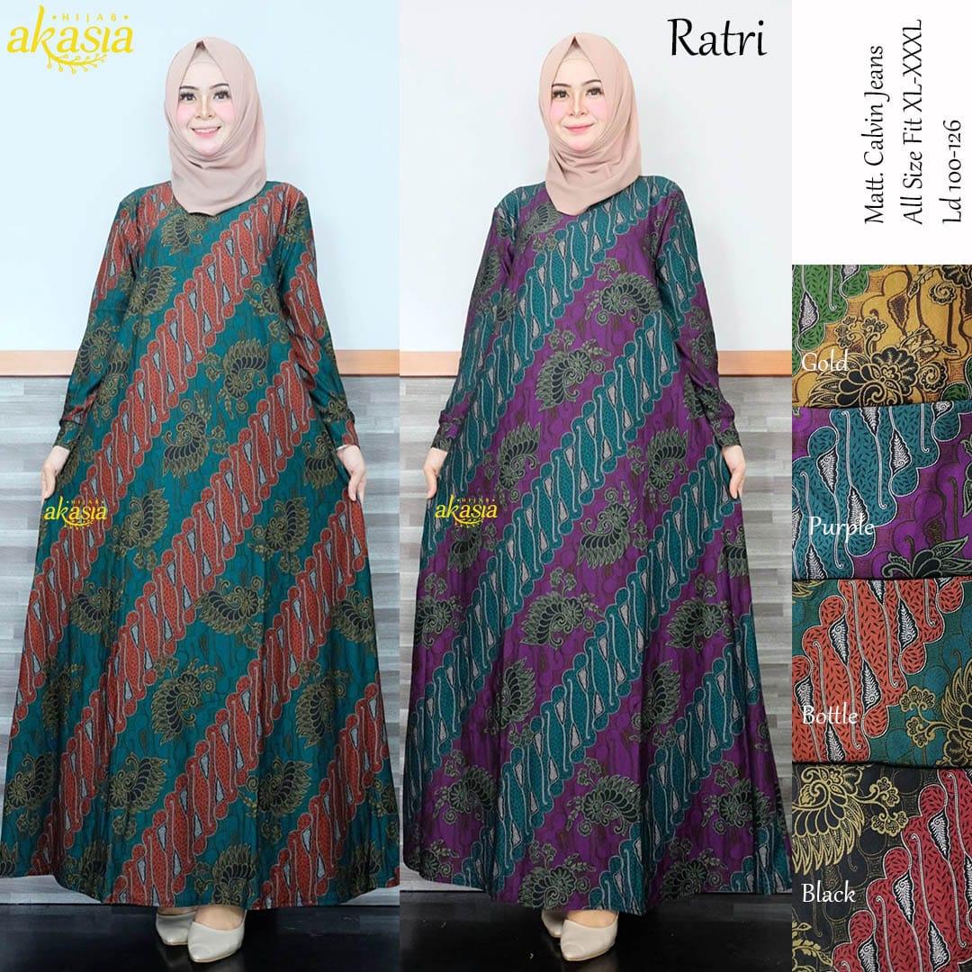 Model Baju Batik Kombinasi Brokat 2019 - Model Baju Trending