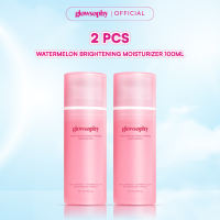 Glowsophy Bundle 2 Pcs Watermelon Brightening Moisturizer Niacinamide Mugwort Gel Day and Night Skincare 100 ml