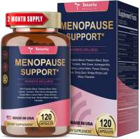 Totaria Menopause Support 40-in-1 Formula + Black Cohosh DIM Probiotik & Vitex - Suplemen Wanita & Keseimbangan Hormon - 120 Kapsul