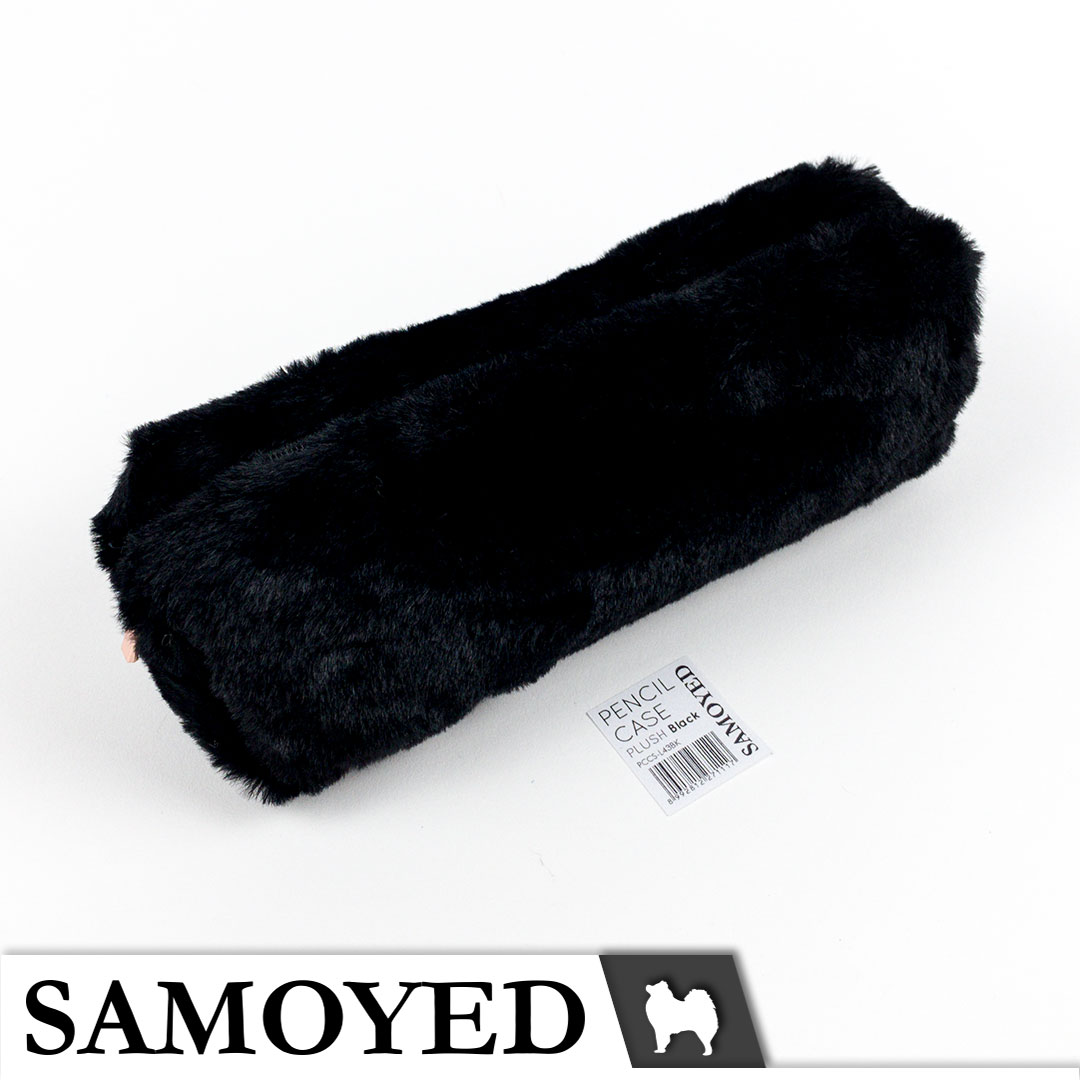 Tempat / Kotak Pensil / Alat Tulis / Kosmetik / Dompet Bulu / Beludru / Stationery / Pencil / Pen / Cosmetic Case / Box / Pouch Plush Samoyed PCCS-L43