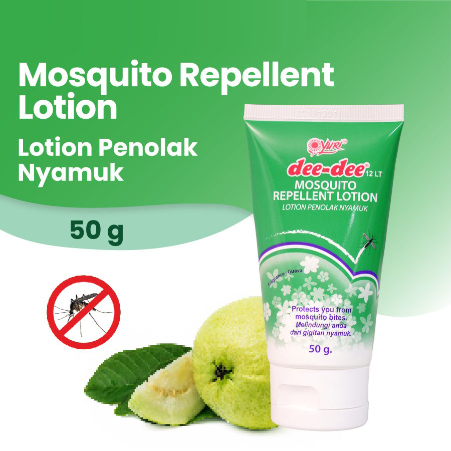 Dee-Dee Mosquito Repellent Lotion | Lotion Penolak Nyamuk - 50gr BY AlwaysLucky