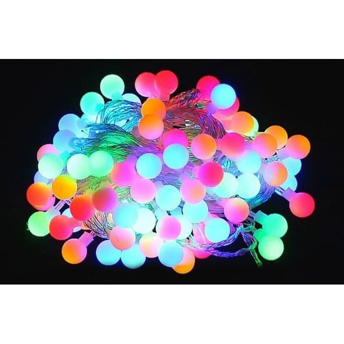 TERMURAH Lampu LED Outdoor Merah Putih 8 Meter Lampu Hias 17 Agustus Edisi kemerdekaan HUT RI Tumblr DEKORASI NATAL