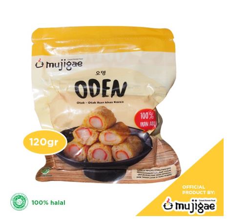 Mujigae Oden Odeng Eomuk Korean Fish cake 120 gr Halal mujigae oden odeng eomuk korean fish cake 120 gr halal