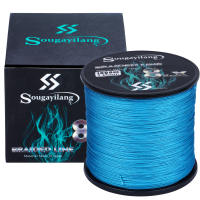 Sougayilang Senar PE 300M 500M 1000M Senar Pancing Super Kuat Anti Kriting Dan Kuat Memancing Baris Kuat 9 Helai Dikepang Pancing Multifilament Tahan Lama Memancing Line
