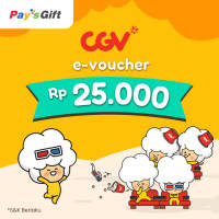 [PROMO] - [PaysGift] Voucher Digital CGV Cinema Value Rp.25.000