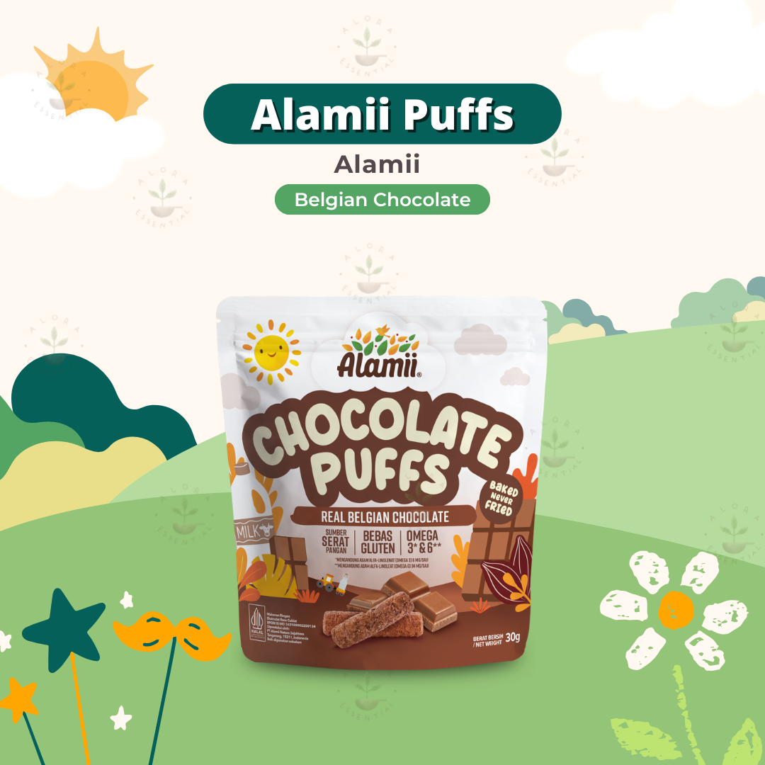 Alamii Puff 30g - Snack Bayi - Snack Anak - Cemilan Bayi - Snack MPASI Anak