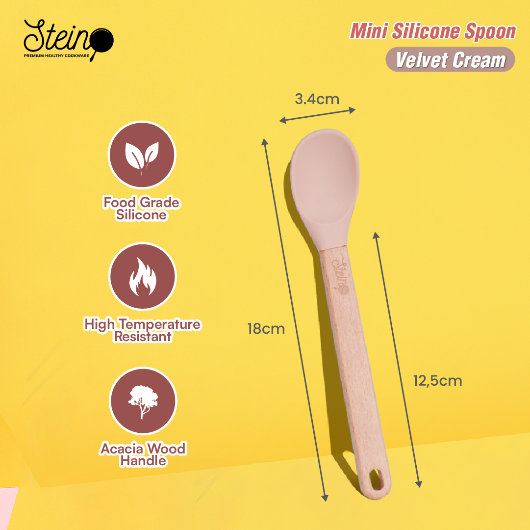 STEIN Mini Silicone Spoon - Sendok Makan Anak Silikon