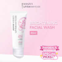 Shinzui WHITEssentials Double Brightening Facial Wash Snow Mushroom 80ml - Skincare