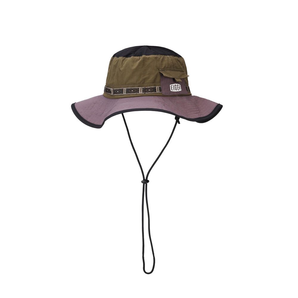 ETHNO CRUDE BUCKET HAT (910009747)