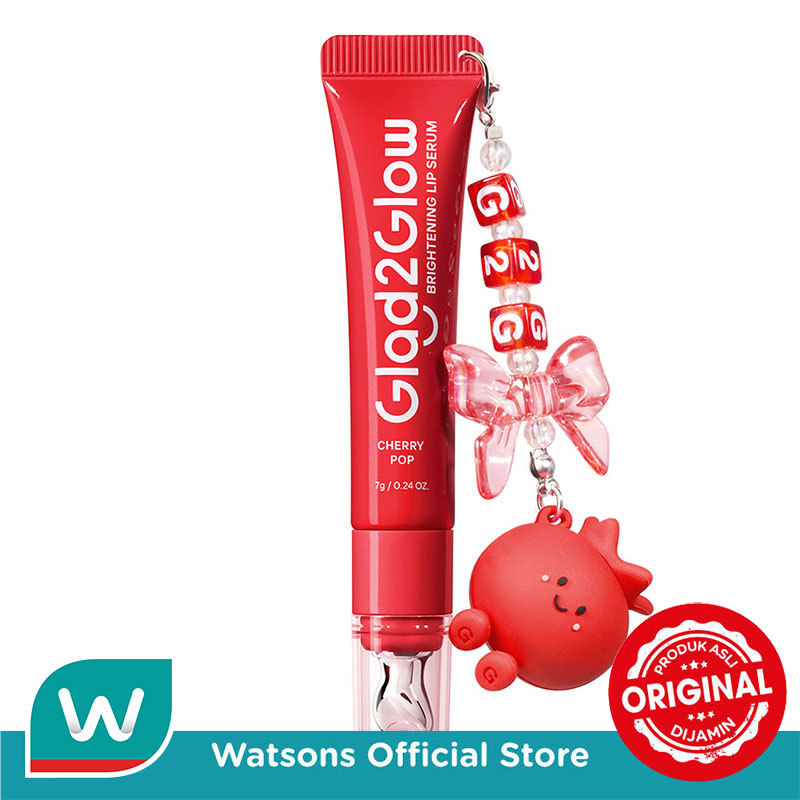 Glad2Glow Brightening Lip Serum Cherry Pop 7g