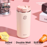 Stein Tumbler Lumi Coffee Cups 360ml –Botol Minum Tahan Panas dan Dingin 360ml