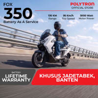 Polytron Fox-350 – Battery As A Service – Motor Listrik – ON THE ROAD JADETABEK BANTEN
