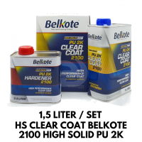 Clear Belkote PU 2K 2100 HS GLOSS 1.5Liter/Set / Clear Coat / Vernis