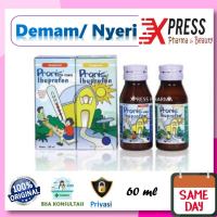 XPRESS ! Proris Sirup Forte Obat Syrup Demam Panas Ibuprofen Ibuproven