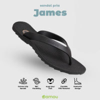 CAMOU LIMITED EDITON Sandal Jepit Pria Kekinian Full Karet - James