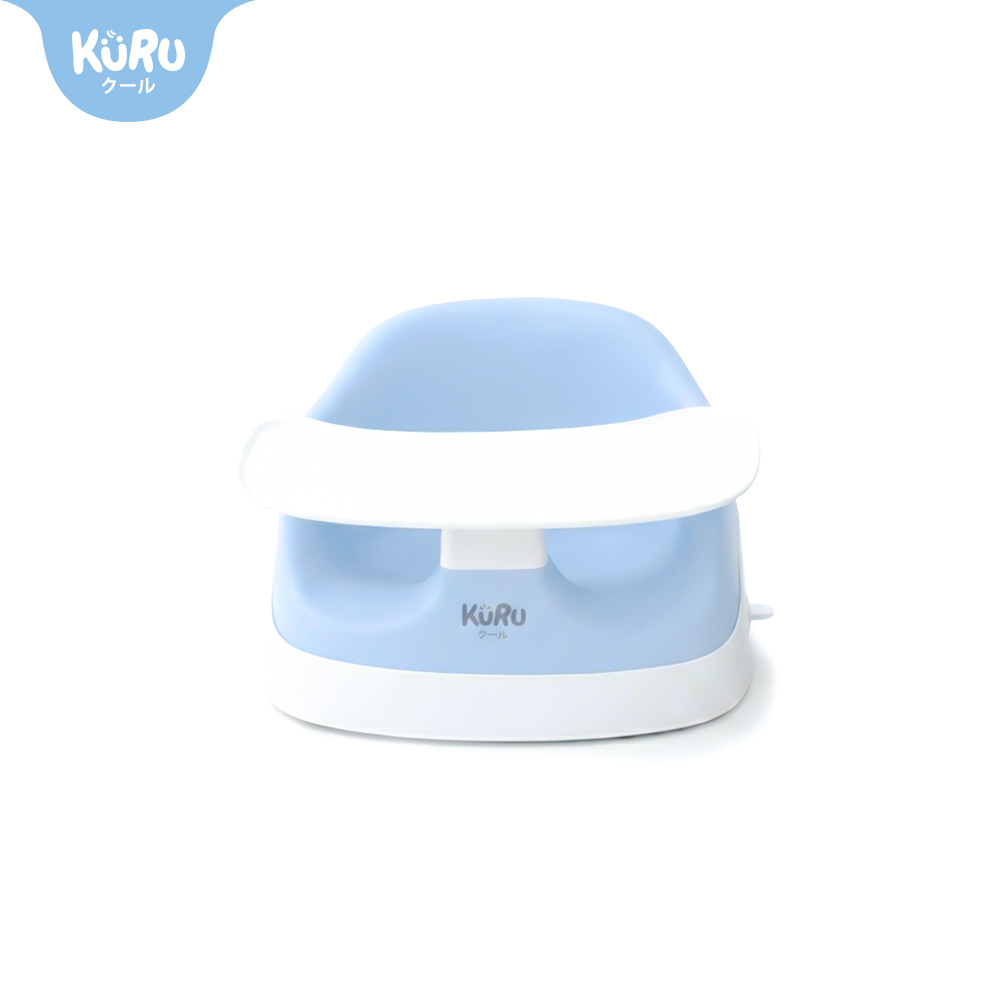 KURU Baby Booster Chair 3 in 1 – Kursi Makan Bayi - Kursi Mandi - Baby Seat Multifungsi Anti Slip Portable BBO