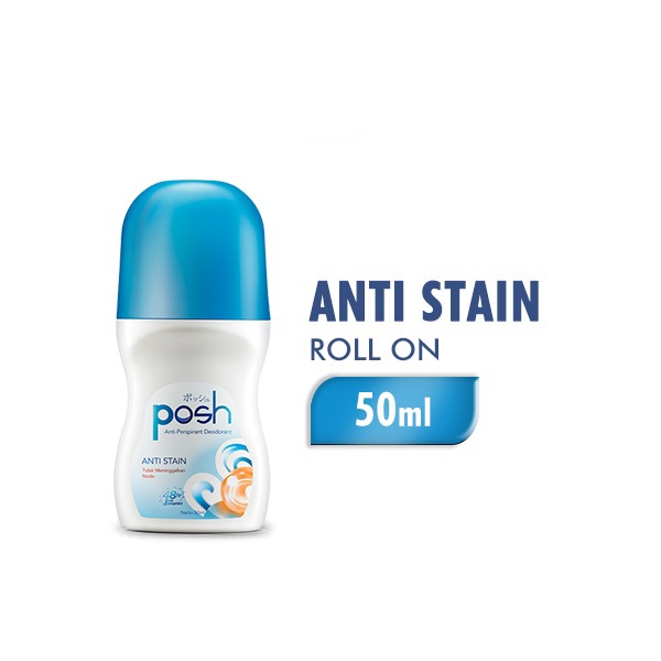 Posh Deodoran Roll On 50 ml - Deodoran Pria dan Wanita