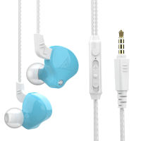 QKZ AK6 Earphone Quality Knowledge Zenith Gaming Headset Sport Dynamic Mic Subwoofer Bass not CK5 Sport AK6x