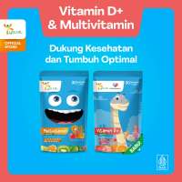 Youvit Vitamin D3 dan Multivitamin Anak 30 Hari dengan Vitamin D3 600 IU Ekstrak Yogurt dan Sari Buah untuk Pertumbuhan Tulang Kuat