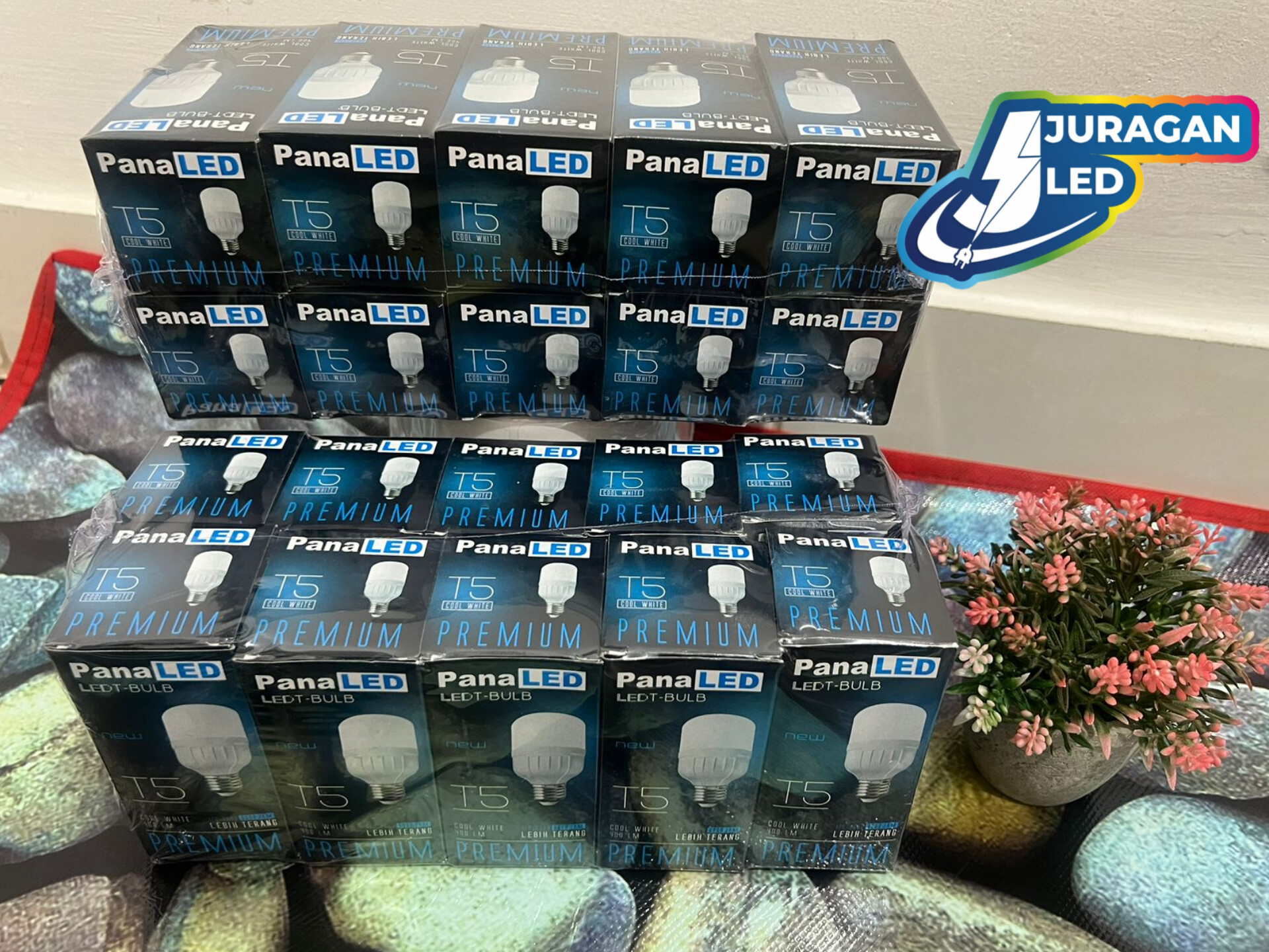 PanaLED Bulb Premium 5Watt PAKET Usaha 10pcs - Putih