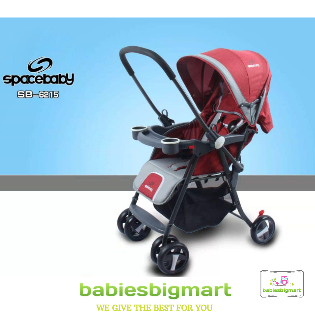 Space Baby Stroller SB 6215 Kereta Dorong Bayi Hadap Depan Belakang Op