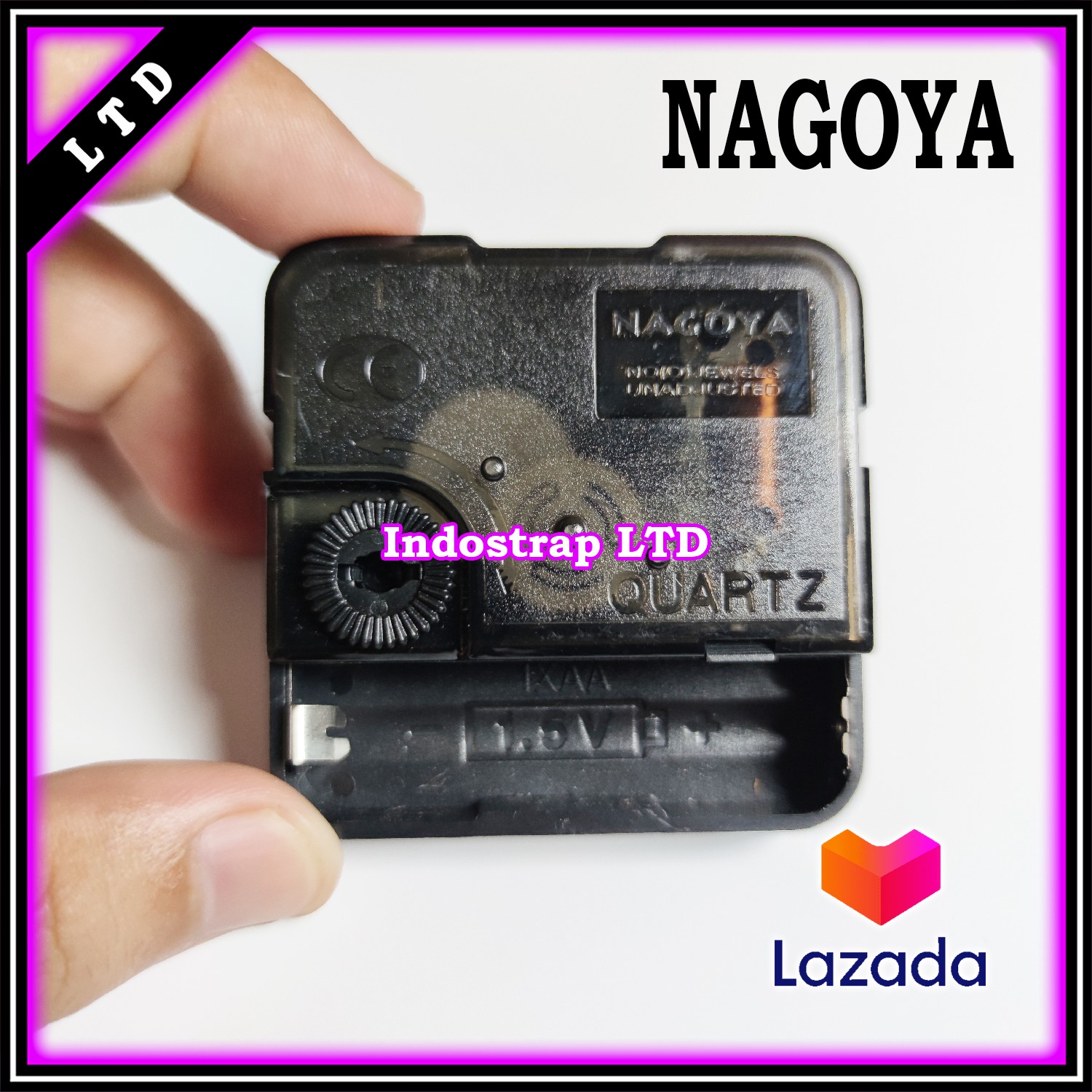 mesin jam dinding nagoya quartz detak movement