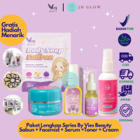 Paket Perawatan Wajah dari Eliza Beauty Eby Cream Siang Malam & Serum Vies Beauty Saffron