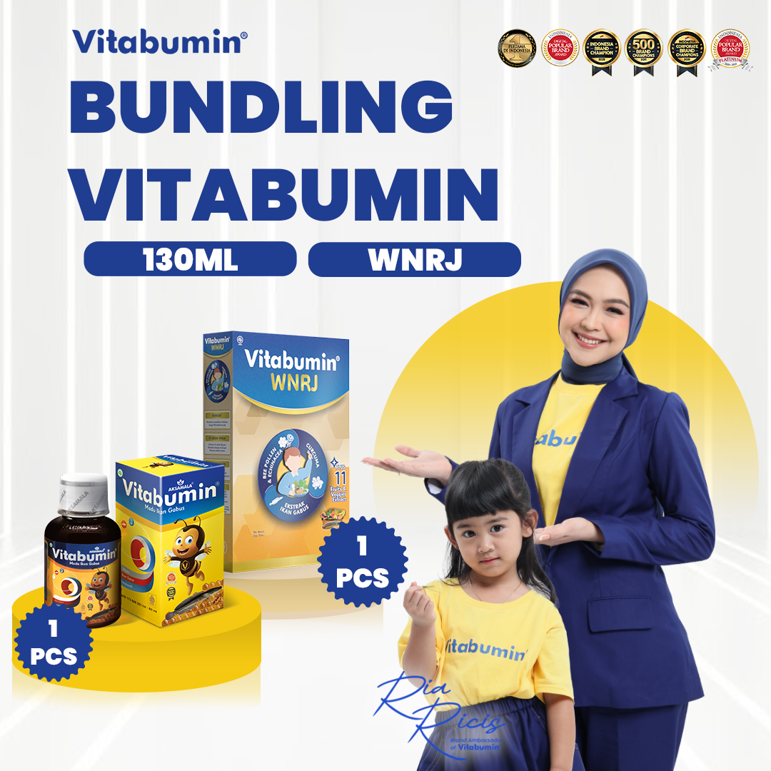 Paket Bundling Vitabumin 130ml + Vitabumin WNRJ