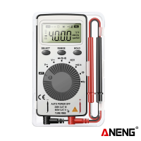 Aneng AN101 Multimeter Digital Saku LCD AC/DC Portabel Original