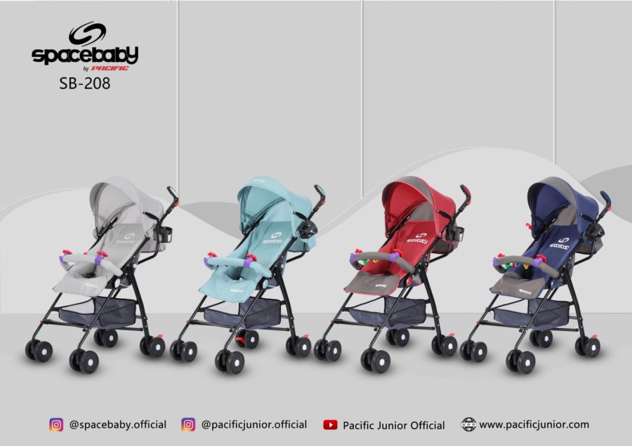 STROLLER SPACEBABY 208