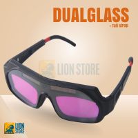 KACAMATA LAS OTOMATIS GELAP Kacamata Welding Glasses Auto Darkness Helm Las Anti Radiasi Tenaga Surya