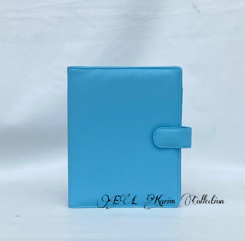 EL KARIM COLLECTION-Binder polos 20 Ring A5 | Binder A5 Kulit sintetis | Binder A5 Terbaru | Binder A5 Terjangkau