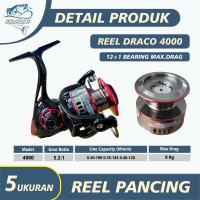 AQUASEA - Reel Pancing Draco Rell Pancing Katrol Kerekan Pancing Reel Spool Metal Aluminium