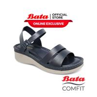 [CLEARANCE SALE] BATA COMFIT - CLARIE SLINGBACK ″Comfit Cushion″ Sendal Wedges Wanita