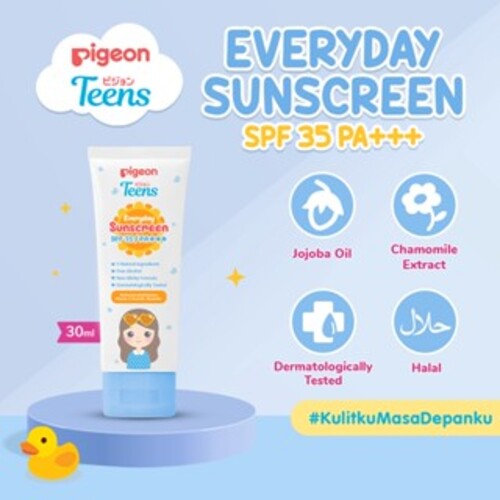 PIGEON TEENS Everyday Sunscreen SPF 35/PA+++ 30ml
