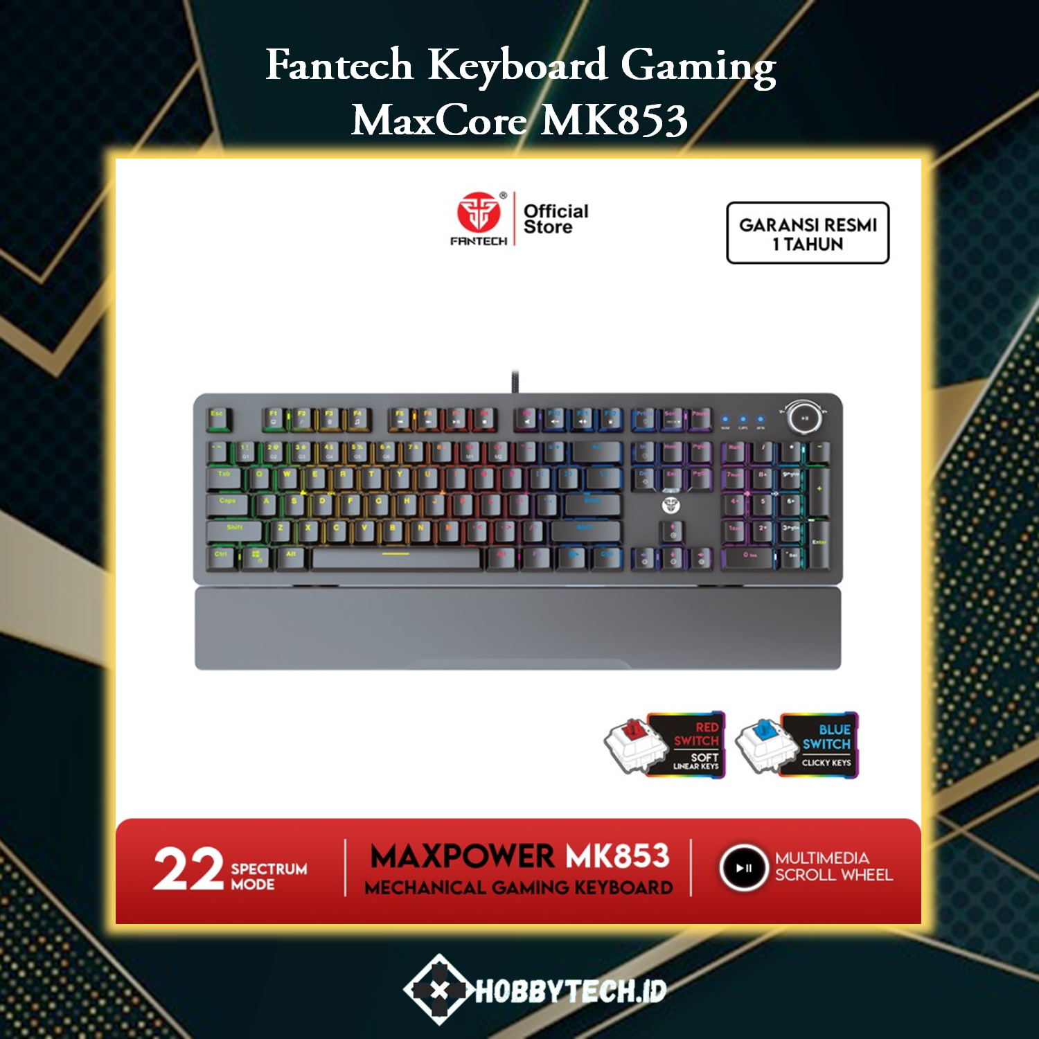 Fantech MAXPOWER MK853 Mechanical Keyboard Gaming