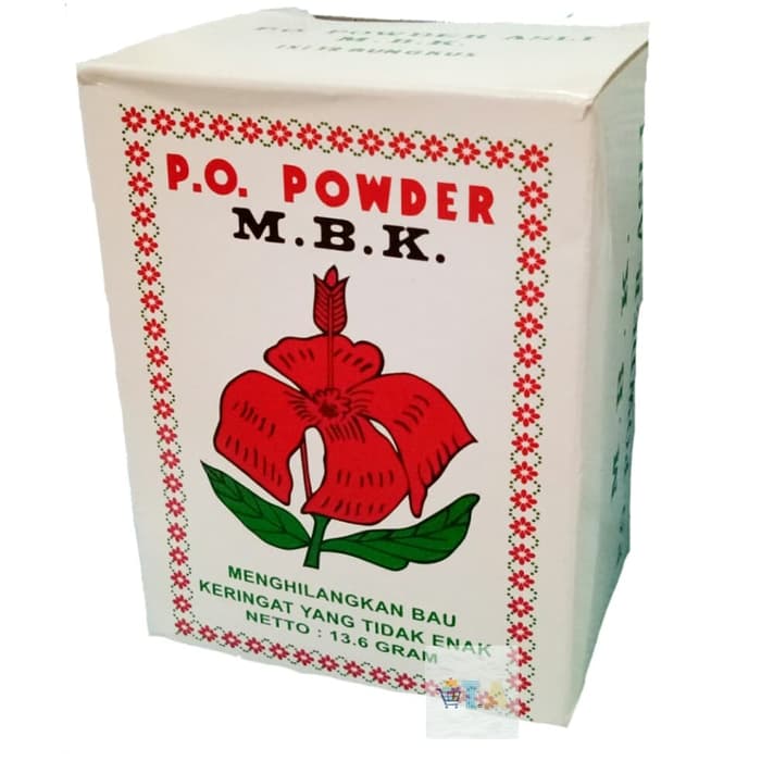 (BISA COD) HARGA 1 PAK ISI 12 bungkus / BEDAK TABUR MBK / PUTIH & SILVER