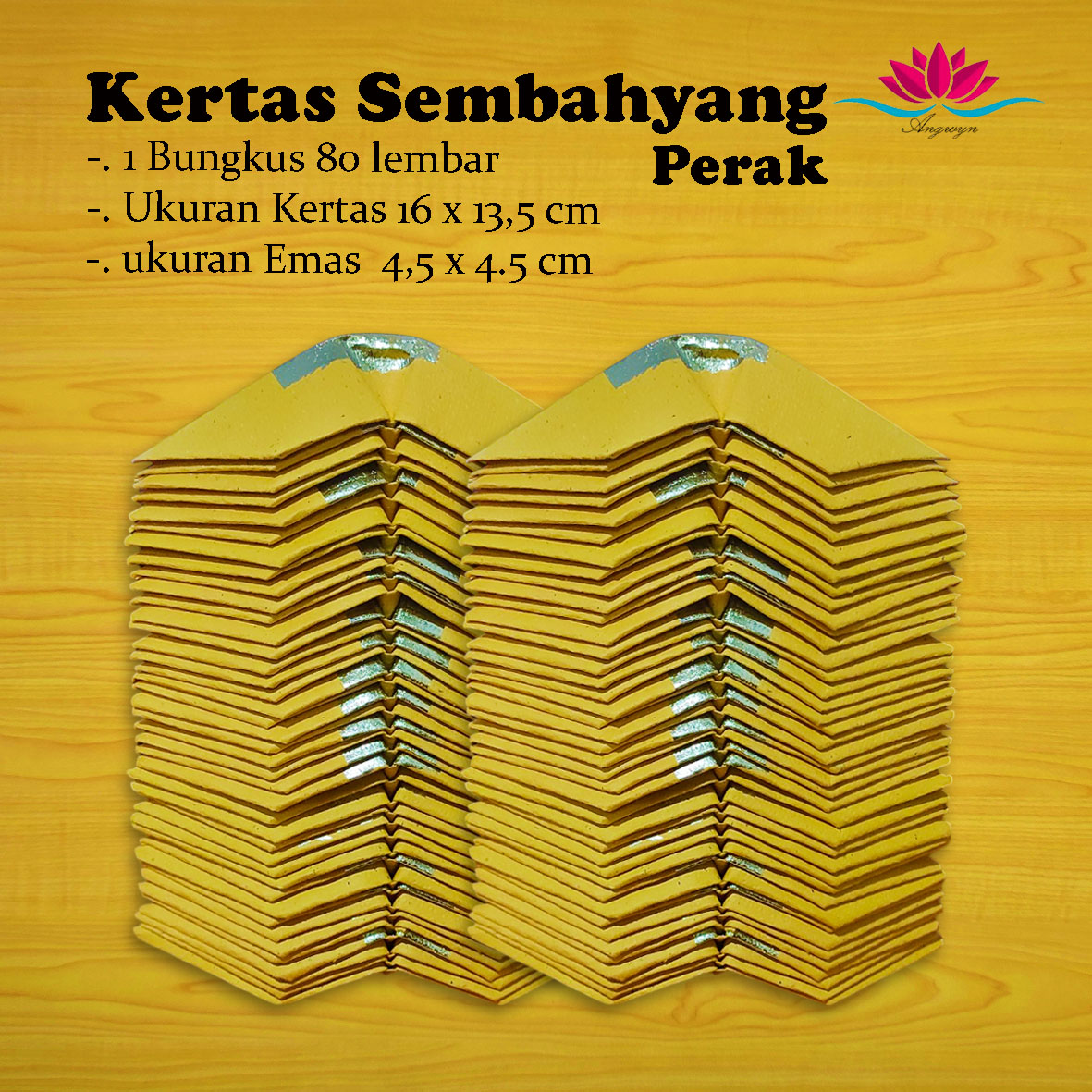 Kertas Sembahyang / Kimcua 888 Lipat Emas / Perak