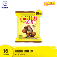 Chiki Ball Coklat 16 Gr - 10 Pcs