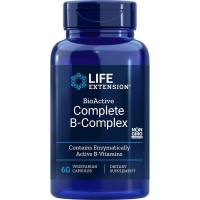 (PASTI ASLI) Life Extension BioActive Complete B-Complex Vit B Complex 60 veg caps EXP 04/2026