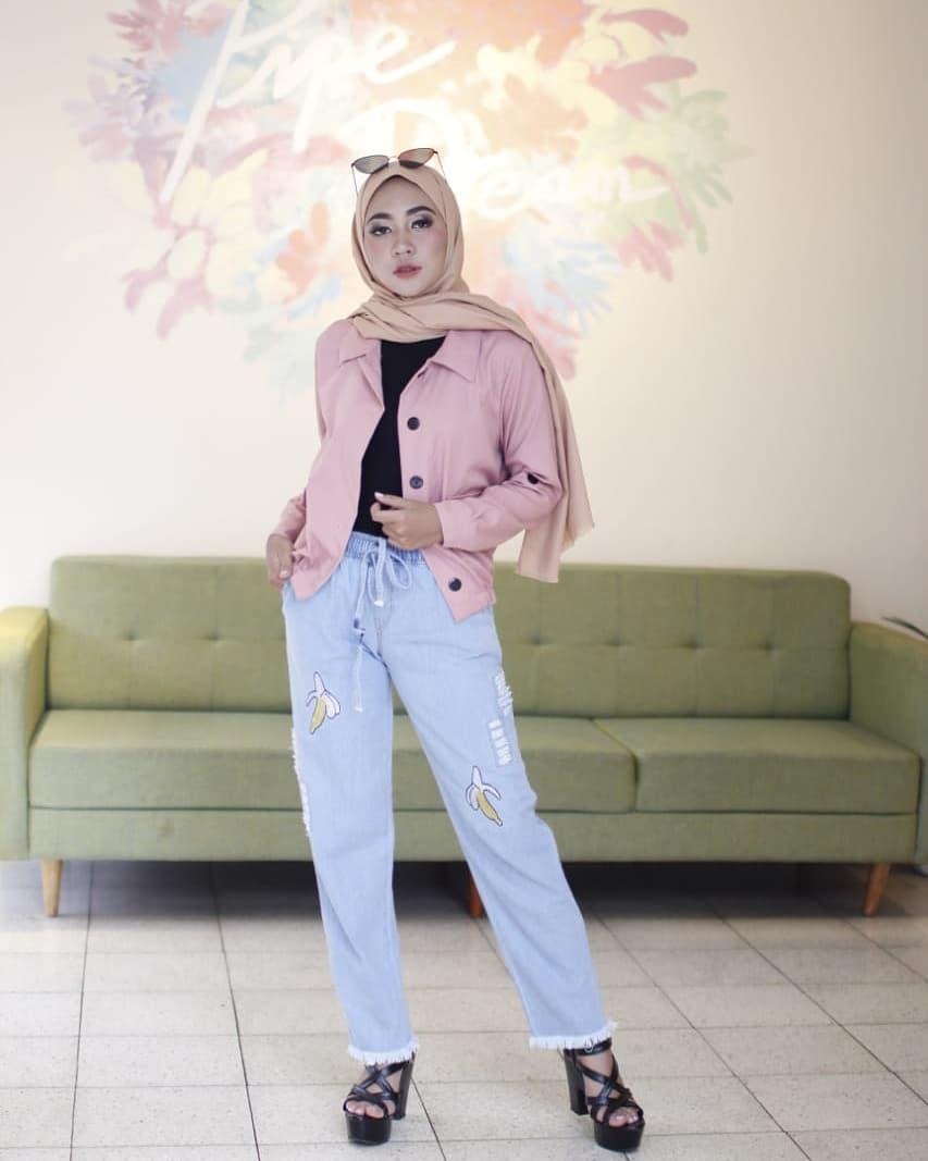 Foto Ootd  Hijab Remaja Kekinian  Style Fashion Muslimah