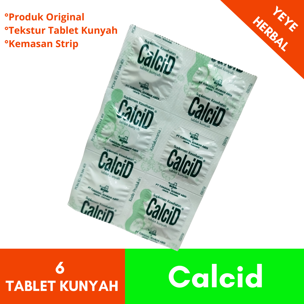 Calcid Suplemen Ibu Hamil dan Menyusui