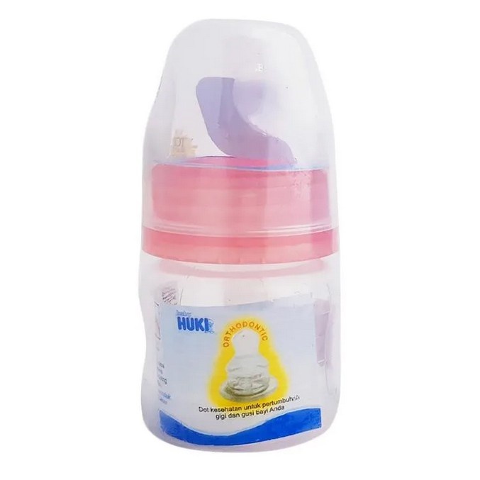 Botol Susu Huki Dot Gepeng/ Baby Huki Orthodontic nipple round PP Bottle 120ML 240ML